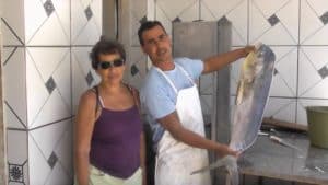 Salvador Itaparica. Plenty of fish menus on Itaparica Island